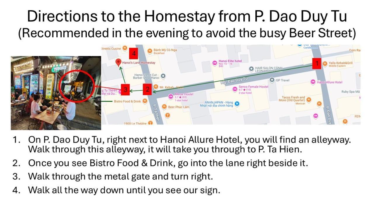 Hanoi'S Lane Homestay 外观 照片